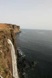 Cliffs & waterfall