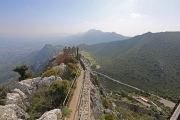 Cyprus from top of St Helarion Castle