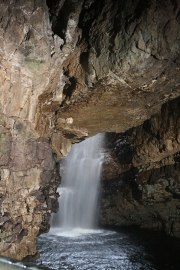Smoo cave waterfall 2