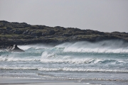 Wind blown waves