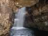 Smoo cave waterfall 1
