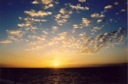 Sunset over Gibraltar
