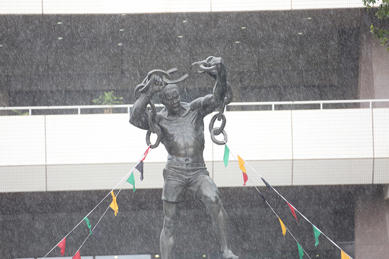 Freedom statue